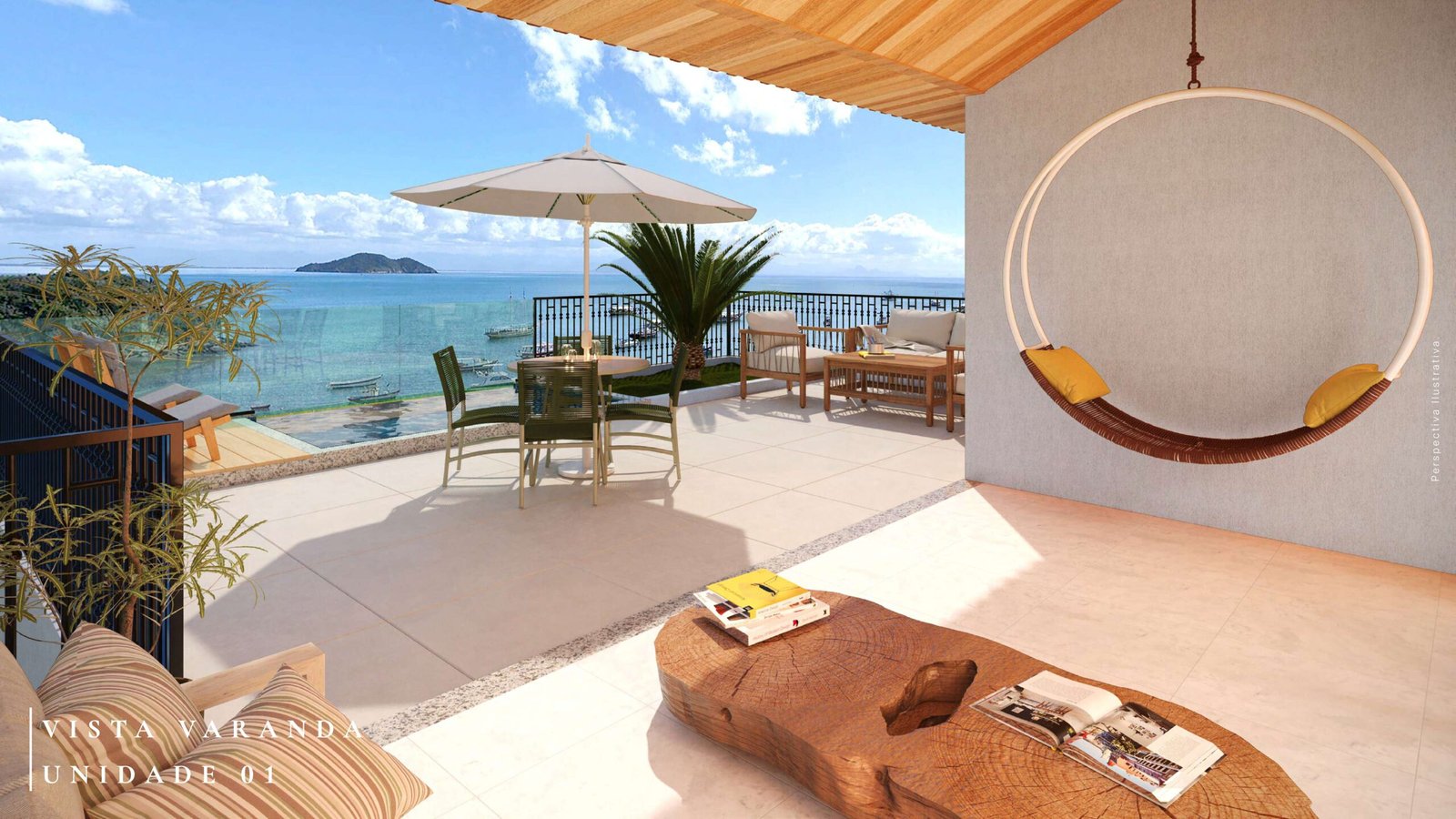 Bardô Orla Residences — perspectiva ilustrativa